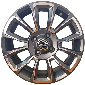 Jogo de Roda Aro 17 Zk630 Gol 4×100 Voyage Saveiro Cross G4 G5 G6